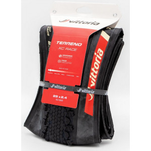 Padanga 29" Vittoria Terreno XC Race TLR Fold 29x2.4 / 60-622 black