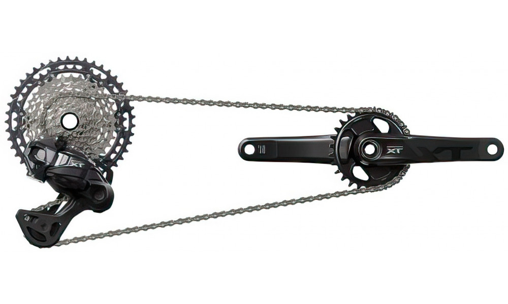 Galinis žvaigždžių blokas Shimano XT CS-M8200 12-speed - 2