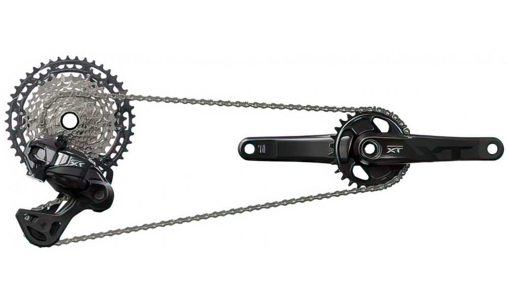 Galinis pavarų perjungėjas Shimano Deore XT Di2 RD-M8250 GS 1x12-speed - 2