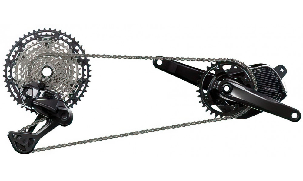 Galinis pavarų perjungėjas Shimano Deore XT Di2 RD-M8260 SGS (E-bike) 1x12-speed - 2