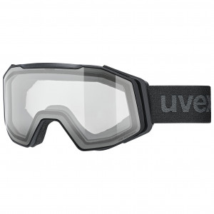 Akiniai Uvex gravity black matt / clear-clear