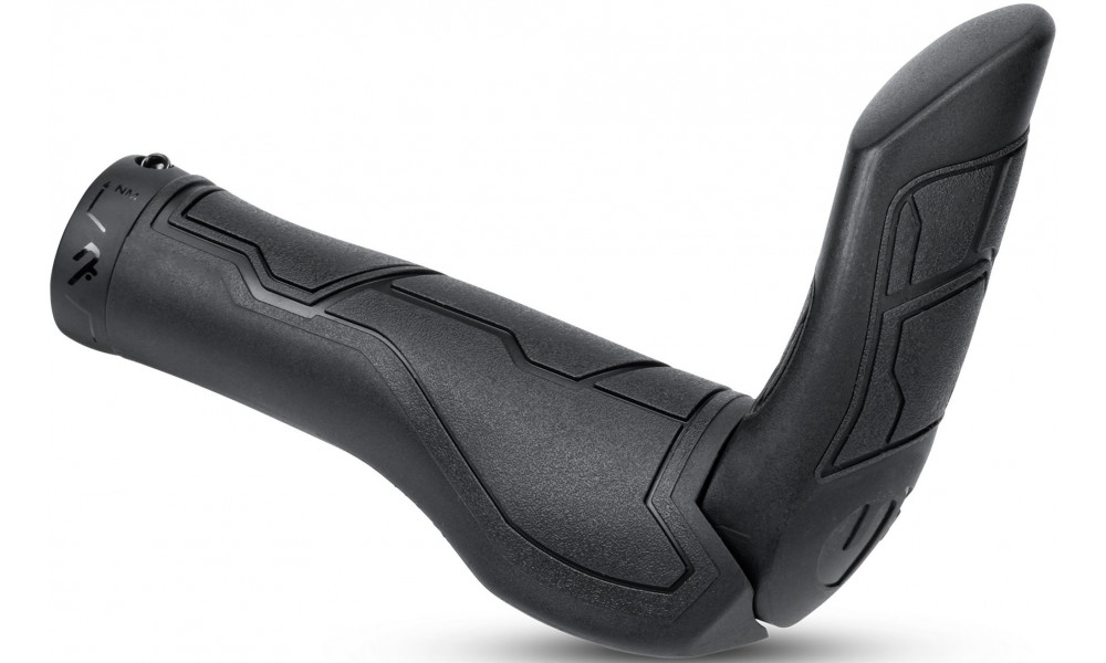 Vairo rankenėlės Natural Fit All Terrain Lock-on with bar ends black - 1