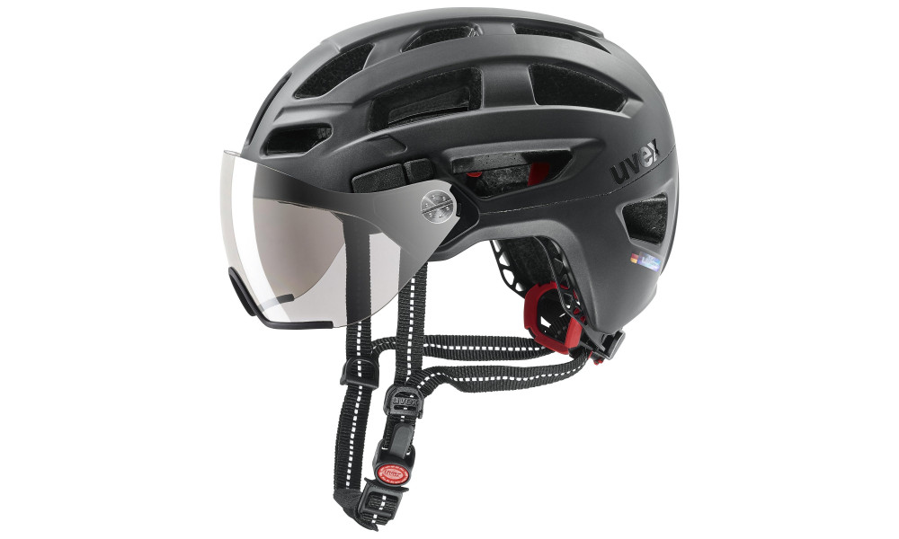 Šalmas Uvex finale visor black matt - 1