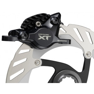 Diskinių stabdžių suportas Shimano XT BR-M8200 2-piston Metal w/Fin