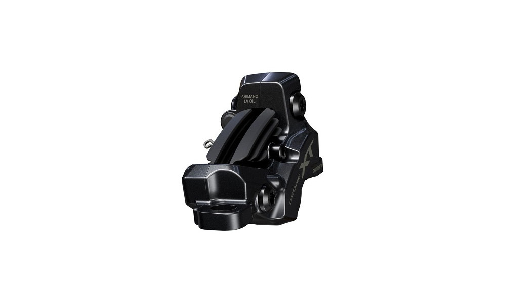 Diskinių stabdžių suportas Shimano XT BR-M8220 4-piston Metal w/Fin - 3