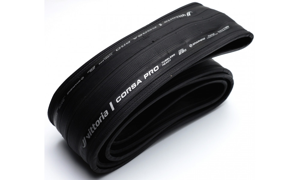 Padanga 28" Vittoria Corsa PRO G2.0 TLR 700x28c / 28-622 full black - 2