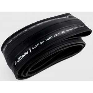 Padanga 28" Vittoria Corsa PRO G2.0 TLR 700x30c / 30-622 full black Padanga 28" Vittoria Corsa PRO G2.0 TLR 700x30c / 30-622 full black