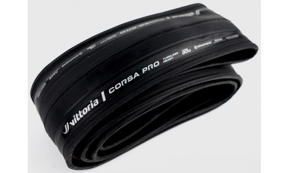 Padanga 28" Vittoria Corsa PRO G2.0 TLR 700x30c / 30-622 full black - 2
