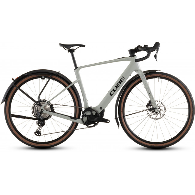Elektrinis dviratis Cube Nuroad Hybrid C:62 Race 400X FE reedbeige'n'black 2026 Elektrinis dviratis Cube Nuroad Hybrid C:62 Race 400X FE reedbeige'n'black 2026