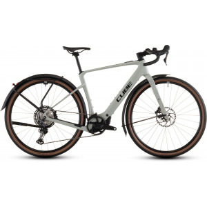 Elektrinis dviratis Cube Nuroad Hybrid C:62 Race 400X FE reedbeige'n'black 2026