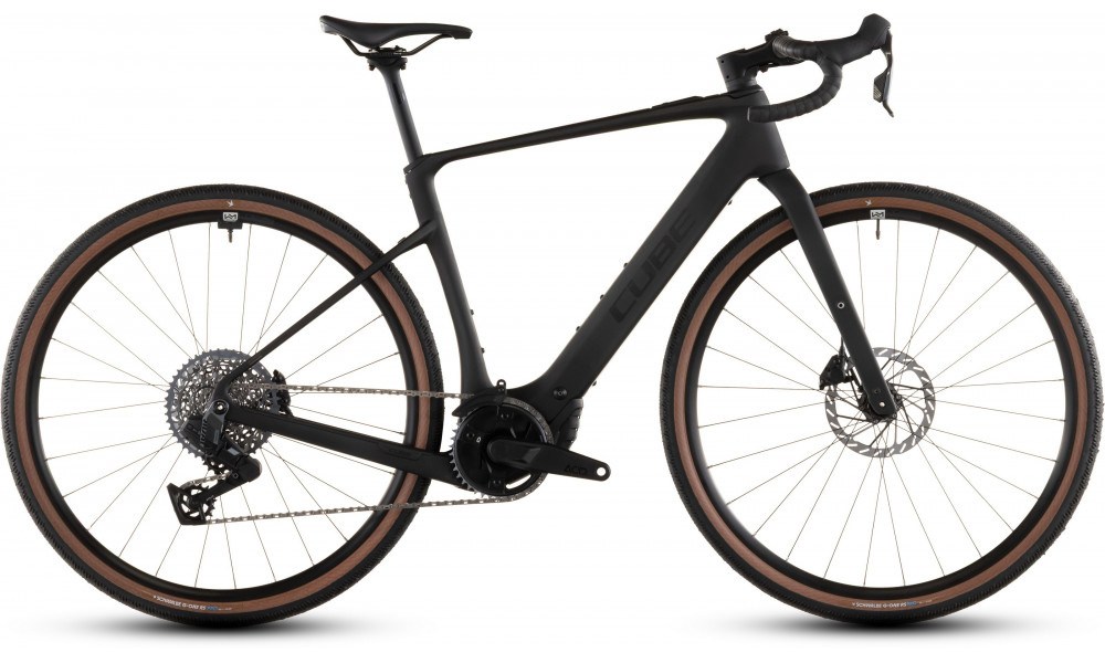 Elektrinis dviratis Cube Nuroad Hybrid C:62 EXC 400X blackline 2026 