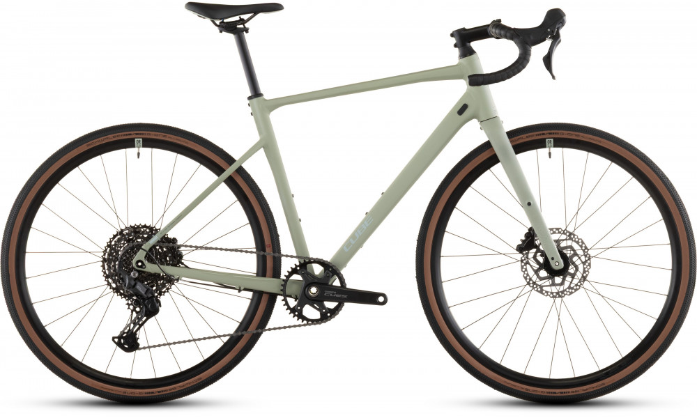 Dviratis Cube Nuroad Pro pea'n'grey 2026 