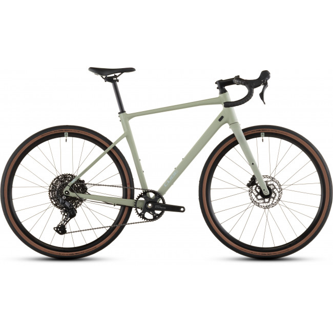 Dviratis Cube Nuroad Pro 27.5 pea'n'grey 2026 Dviratis Cube Nuroad Pro 27.5 pea'n'grey 2026