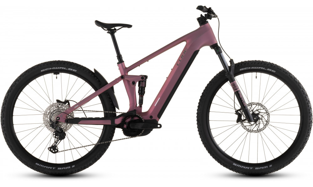 Elektrinis dviratis Cube Stereo Hybrid ONE22 Race 800 27.5 shiftblush'n'black 2026 