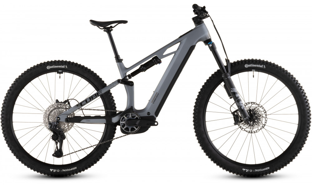 Elektrinis dviratis Cube Stereo Hybrid ONE44 HPC SLX Evo 800 27.5 slategrey'n'black 2026 