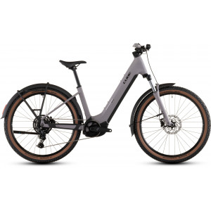 Elektrinis dviratis Cube Reaction Hybrid Performance 600 FE Easy Entry 27.5 plumgrey'n'black 2026