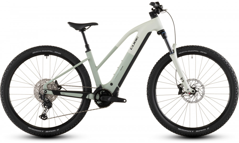 Elektrinis dviratis Cube Reaction Hybrid Pro 800 Trapeze 27.5 desertstone'n'driedherbs 2026 