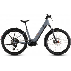 Elektrinis dviratis Cube Reaction Hybrid Race 800 FE Easy Entry 27.5 vulcan'n'orange 2026