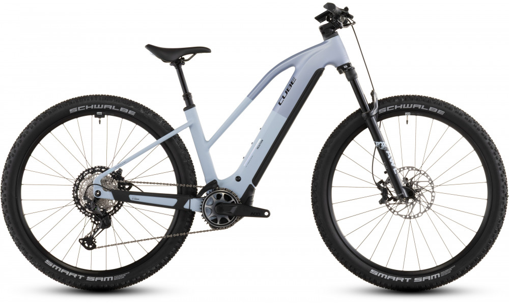 Elektrinis dviratis Cube Reaction Hybrid SLX 800 Trapeze 27.5 gauzegrey'n'iceblue 2026 