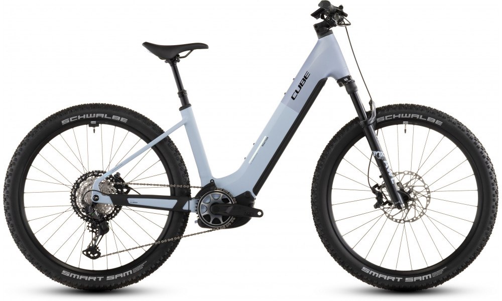 Elektrinis dviratis Cube Reaction Hybrid SLX 800 Easy Entry 27.5 gauzegrey'n'iceblue 2026 