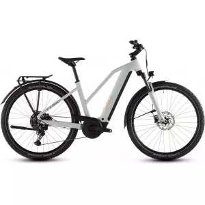Elektrinis dviratis Cube Nuride Hybrid Performance 600 Trapeze desertstone'n'grey 2026