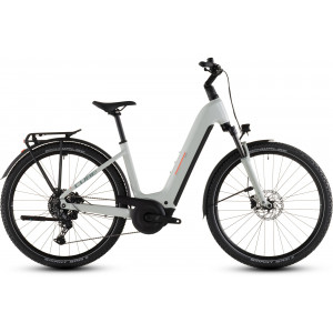Elektrinis dviratis Cube Nuride Hybrid Performance 600 Easy Entry desertstone'n'grey 2026