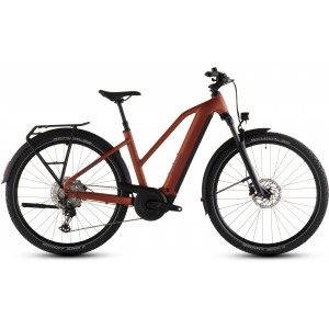 Elektrinis dviratis Cube Nuride Hybrid Pro 600 Trapeze chilli'n'black 2026