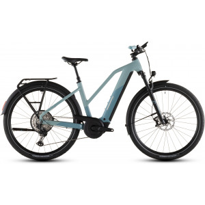 Elektrinis dviratis Cube Nuride Hybrid SLX 800 Trapeze skylight'n'arubablue 2026