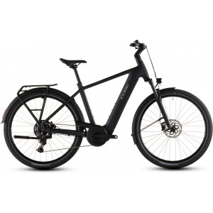 Elektrinis dviratis Cube Touring Hybrid ONE 600 coal'n'chrome 2026