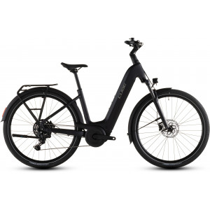 Elektrinis dviratis Cube Touring Hybrid ONE 600 Easy Entry coal'n'chrome 2026