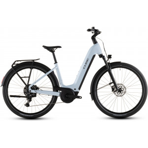 Elektrinis dviratis Cube Touring Hybrid ONE 600 Easy Entry glacier'n'reflex 2026