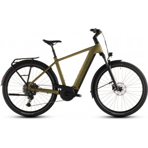 Elektrinis dviratis Cube Touring Hybrid Pro 800 goldenlime'n'black 2026