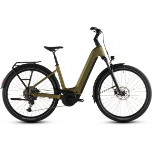 Elektrinis dviratis Cube Touring Hybrid Pro 800 Easy Entry goldenlime'n'black 2026