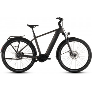 Elektrinis dviratis Cube Touring Hybrid Comfort SLX 800 charcoal'n'chrome 2026