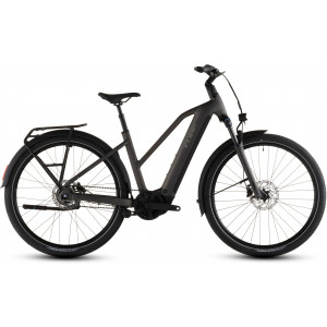 Elektrinis dviratis Cube Touring Hybrid Comfort SLX 800 Trapeze charcoal'n'chrome 2026