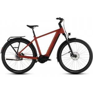 Elektrinis dviratis Cube Touring Hybrid Comfort SLX 800 chilli'n'chrome 2026