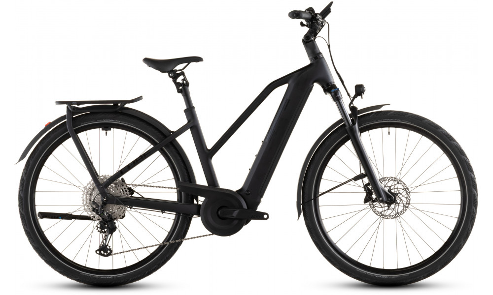Elektrinis dviratis Cube Kathmandu Hybrid Pro 800 Trapeze coal'n'black 2026 
