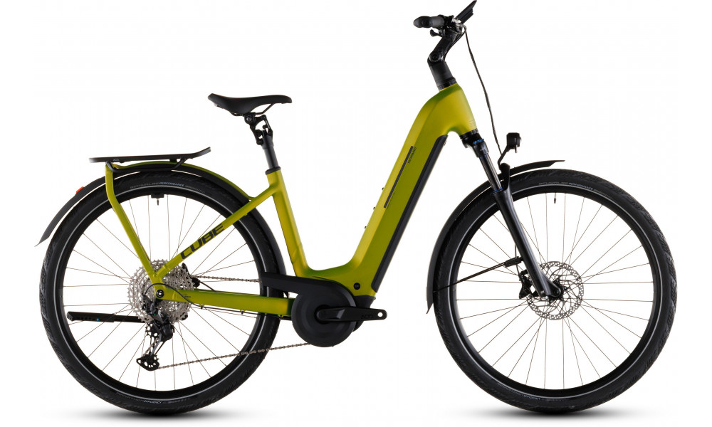 Elektrinis dviratis Cube Kathmandu Hybrid Pro 800 Easy Entry lizard'n'black 2026 