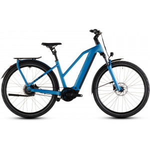 Elektrinis dviratis Cube Kathmandu Hybrid Comfort Pro 800 Trapeze azure'n'black 2026