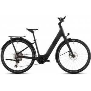 Elektrinis dviratis Cube Kathmandu Hybrid C:62 SLX 400X Easy Entry liquidblack'n'bluedust 2026