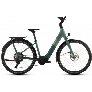 Elektrinis dviratis Cube Kathmandu Hybrid C:62 SLT 400X Easy Entry seafoam'n'chrome 2026