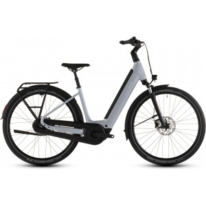 Elektrinis dviratis Cube Supreme Hybrid Comfort ONE 600 Easy Entry 26 foggrey'n'reflex 2026