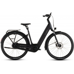 Elektrinis dviratis Cube Supreme Hybrid Comfort Pro 600 Easy Entry grey'n'chrome 2026