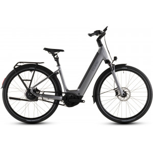 Elektrinis dviratis Cube Supreme Hybrid Deluxe Pro 600 Easy Entry quicksilver'n'grey 2026