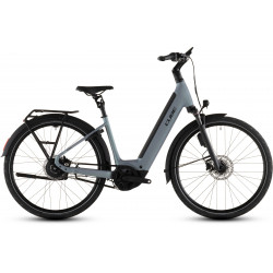 Elektrinis dviratis Cube Supreme Hybrid Deluxe SLX 600 Easy Entry seagrey'n'black 2026