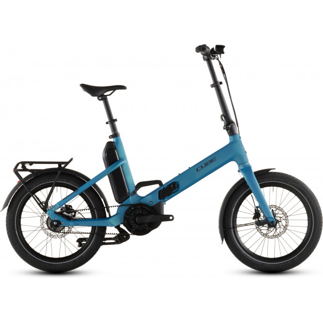 Elektrinis dviratis Cube Fold Hybrid Comfort 545 20 azure'n'reflex 2026 Elektrinis dviratis Cube Fold Hybrid Comfort 545 20 azure'n'reflex 2026