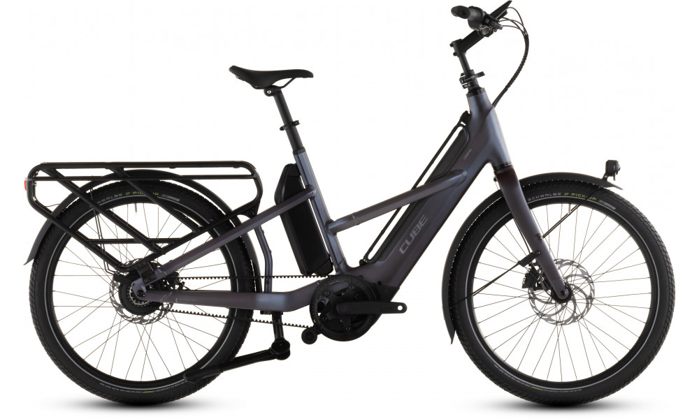 Elektrinis dviratis Cube Longtail Hybrid Comfort 800 haze'n'reflex 2026 