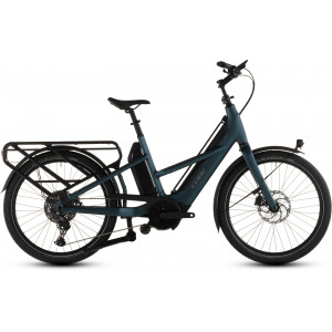 Elektrinis dviratis Cube Longtail Hybrid 800 royalgreen'n'black 2026