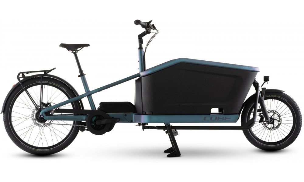 Elektrinis dviratis Cube Cargo Hybrid Comfort Pro 800 26x20 smaragdgrey'n'reflex 2026 