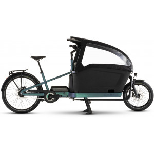 Elektrinis dviratis Cube Cargo Hybrid Comfort Pro Family 800 26x20 smaragdgrey'n'reflex 2026